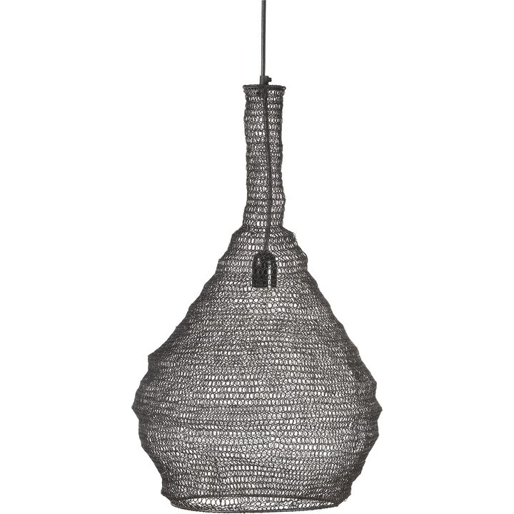133" Black Contemporary Adjustable Ceiling Light Fixture