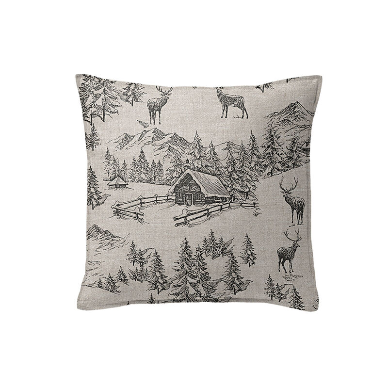 6ix Tailors Fine Linens Cross Country Natural Decorative Throw Pillows