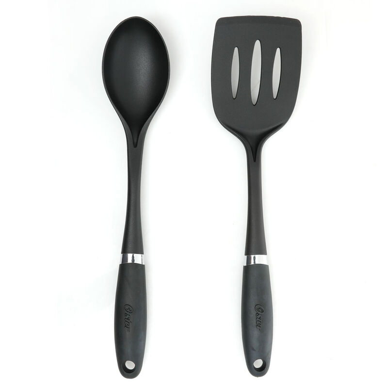 Oster Ashford 10 Piece Aluminum Nonstick Cookware Set in Black