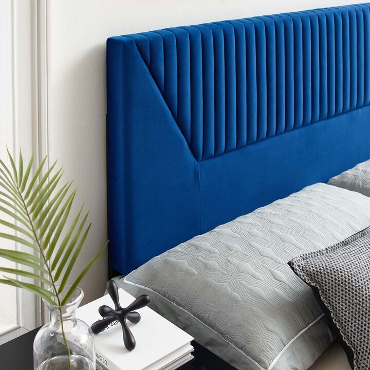 Modway - Patience Channel Tufted Performance Velvet Full/Queen Headboard