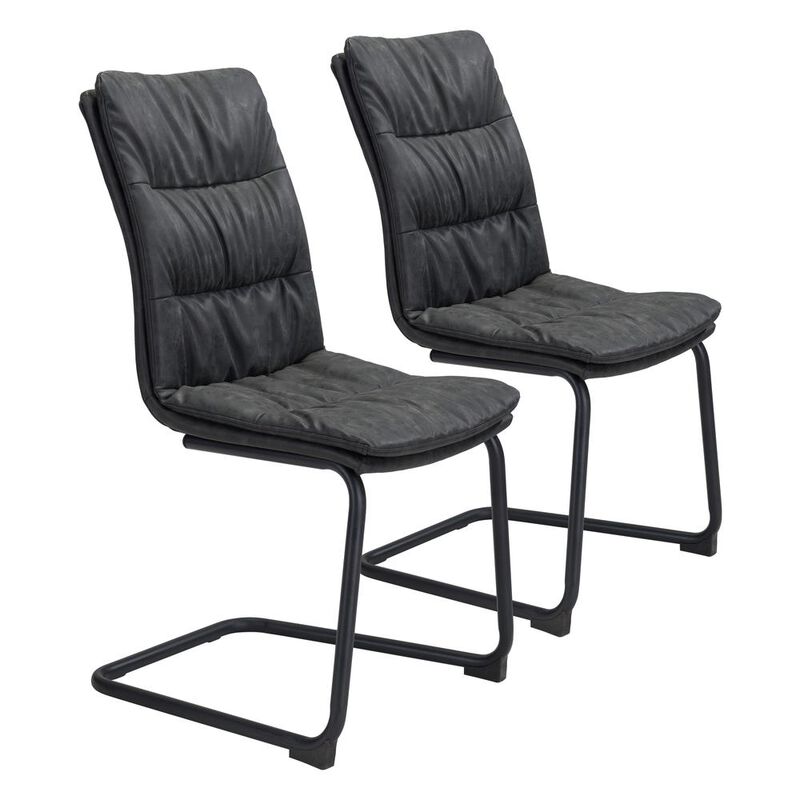 Belen Kox Vintage Black Sharon Dining Chair Set, Belen Kox