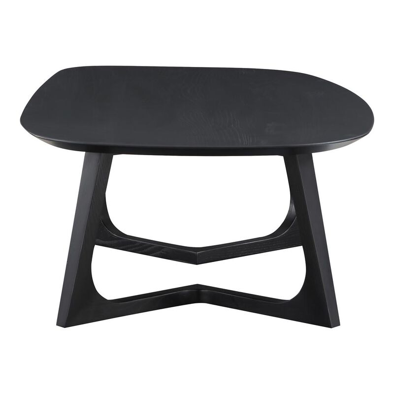 Moe's Home Collection GODENZA COFFEE TABLE SMALL BLACK ASH