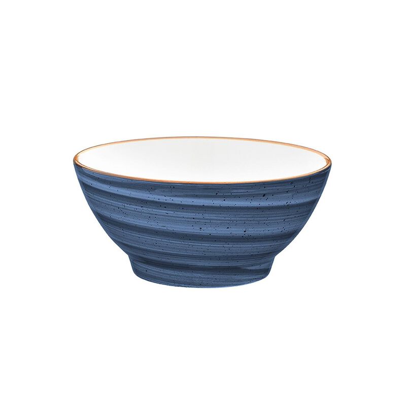 Dusk dia.5.5" h:2.75" 15 oz. Round Blue Porcelain Bowl (Set of 4)