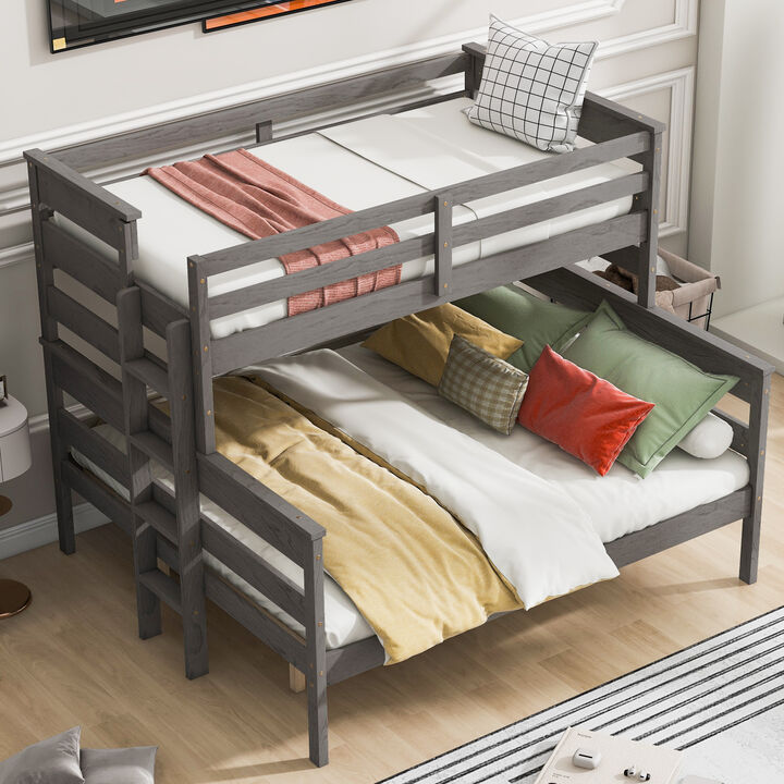 Merax Modern Bunk Bed with Ladder