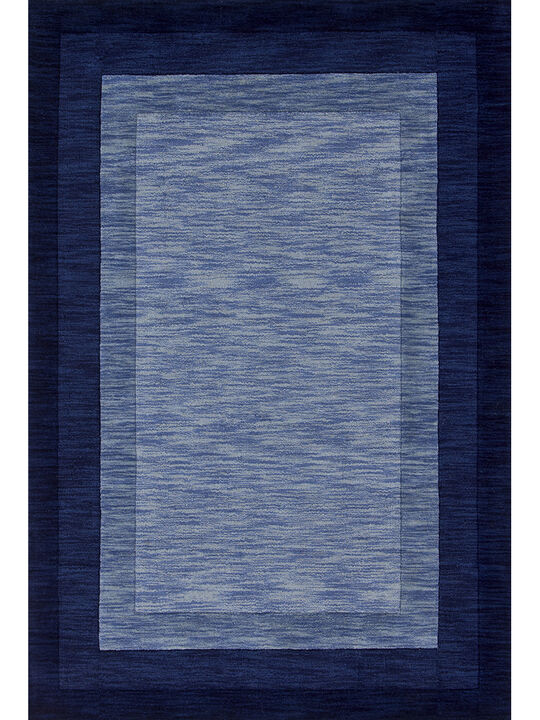 Hamilton HM01 Navy 5' x 7'6" Rug