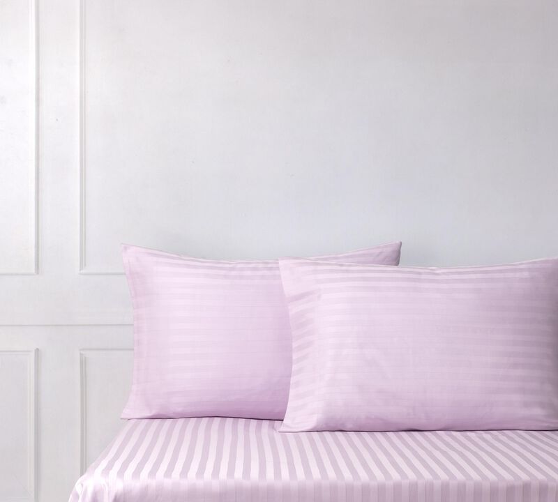 Brooks Brothers Sateen Stripe Cotton Sateen Pillowcase Pair
