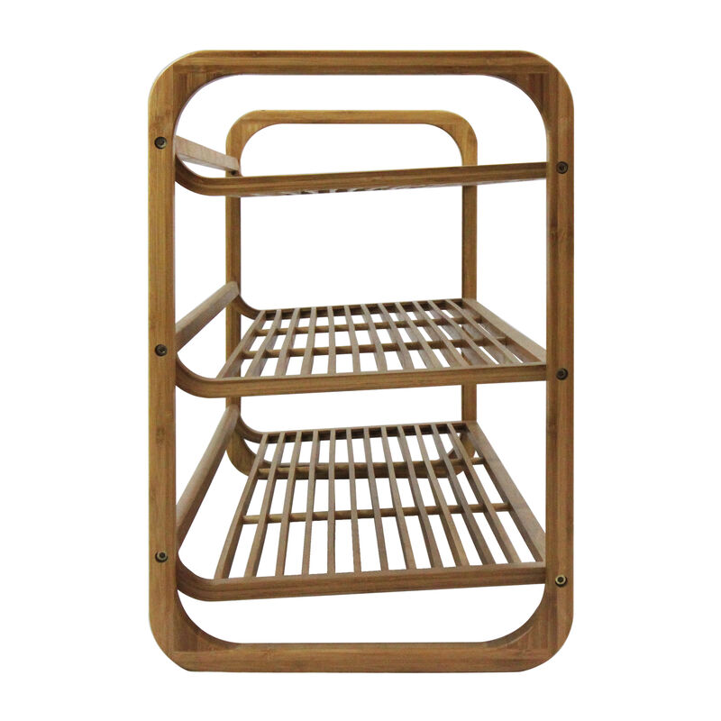 Oceanstar 3 Tier Bamboo Shoe Rack