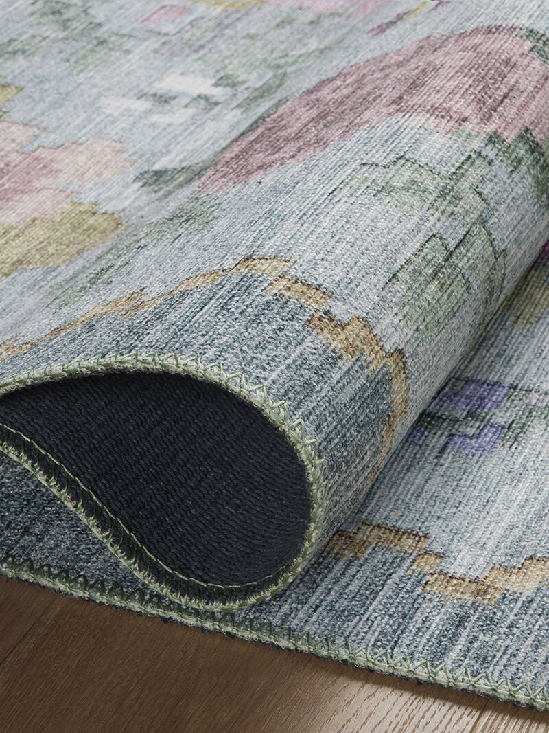 Rosa RSA-02 Sky 7''6" x 9''6" Rug by Rifle Paper Co.