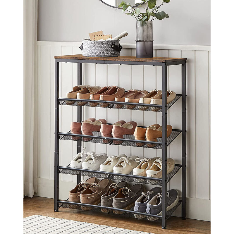 6-Tier Shoe Rack - Efficient Storage Solution for Organized Footwear