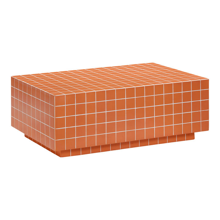 Mixie Taupe Tile Indoor / Outdoor Coffee Table