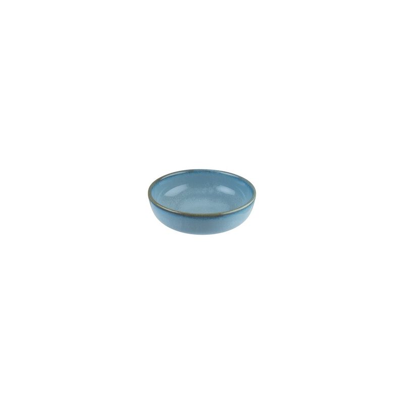 Sky dia.5.5" h:2" 15 oz. Round Blue Porcelain Bowl (Set of 4)