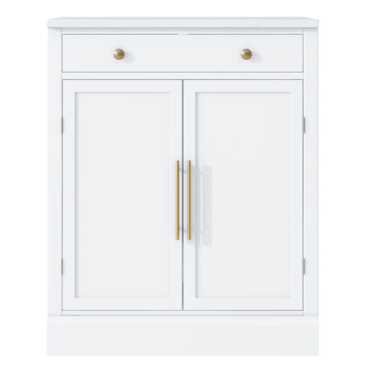 Merax Modern Freestanding Kitchen Pantry
