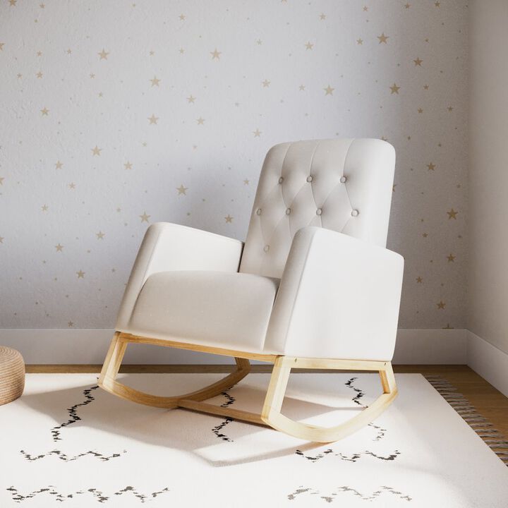 Storkcraft Northern Lights Nursery Rocker - Natural/Ivory