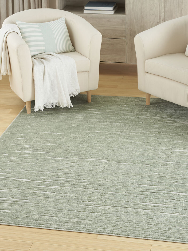 Care Free CAF04 Green 3'11" x 5'11" Rug
