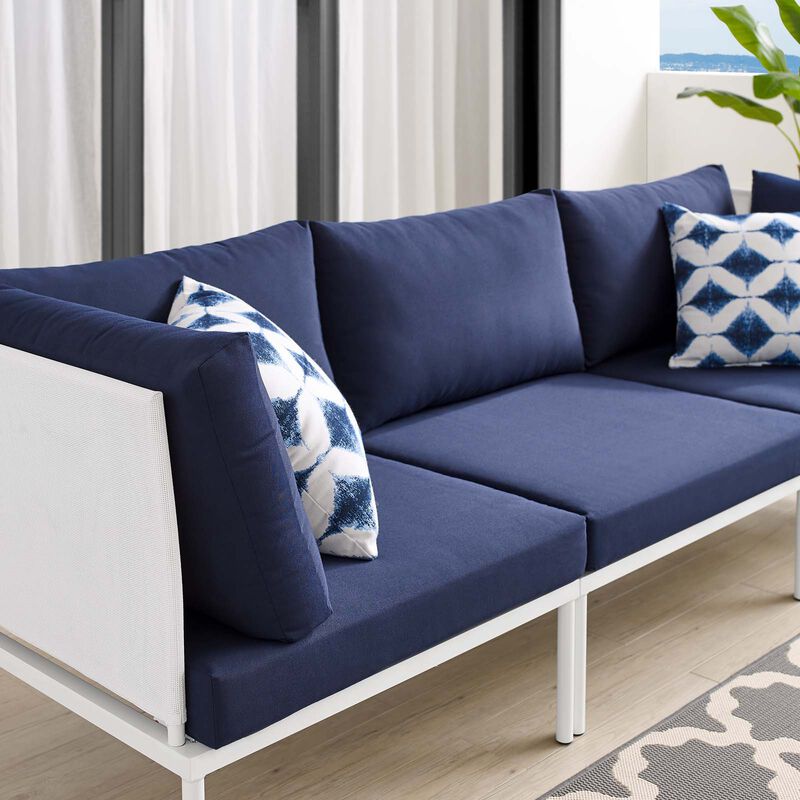 Modway - Harmony Sunbrella� Outdoor Patio Aluminum Sofa