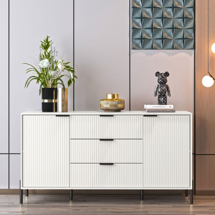 FESTIVO 58" Premium Storage Cabinet Dresser - Versatile and Stylish