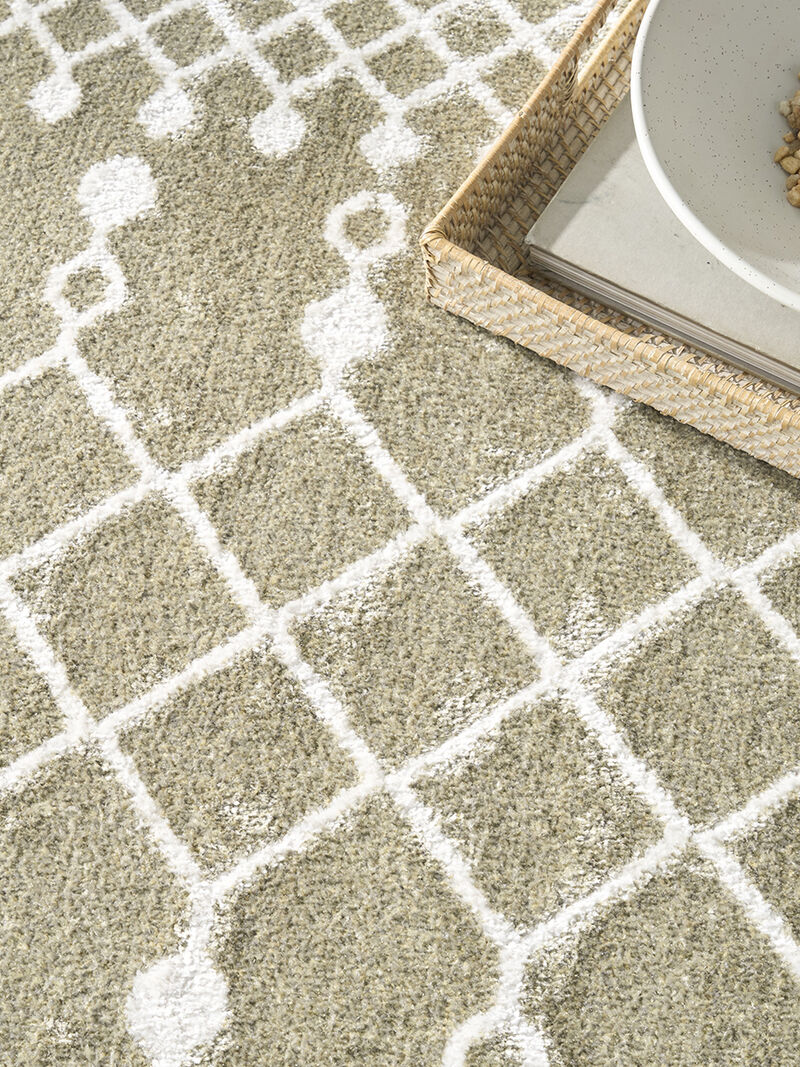 Astra Machine Washable ASW10 Sage 9' x 12' Rug