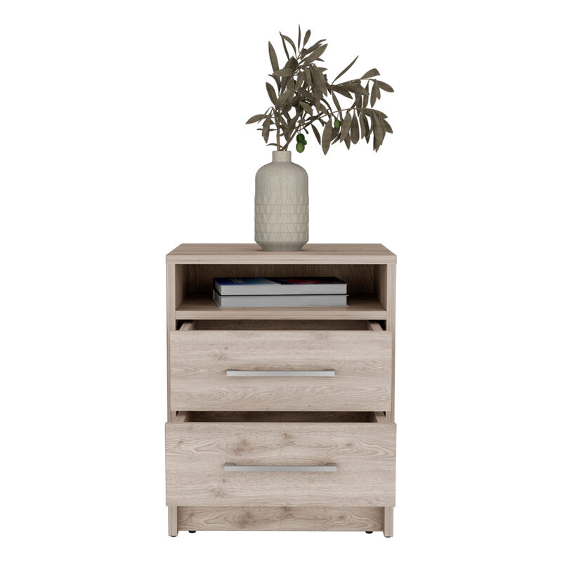 Nightstand Cartiz, Bedroom, Light Gray