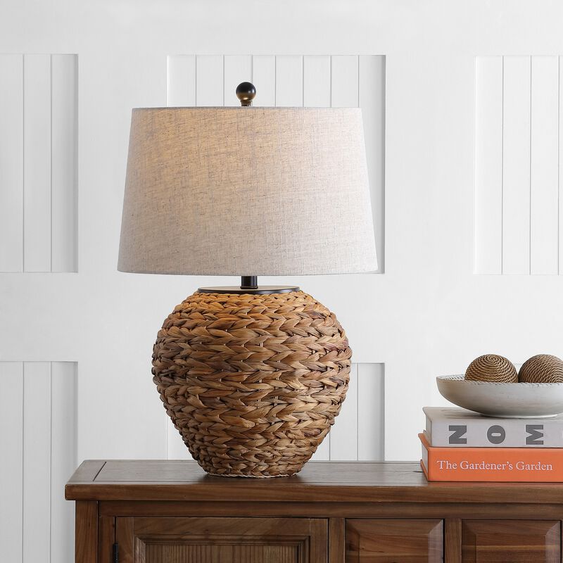 Alaro Banana Leaf Basket LED Table Lamp
