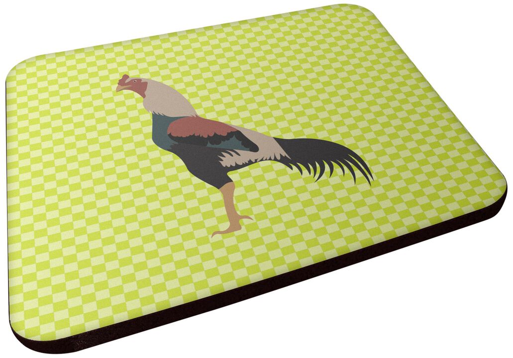 Caroline's Treasures Kulang Chicken Green Decorative coasters, 3.5, Multicolor