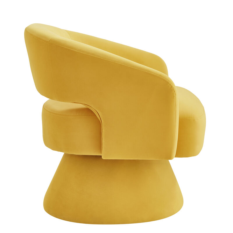 Merax Modern Swivel Barrel Chair Accent Chairs