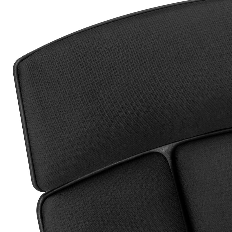 Monarch Specialties I 7272 Office Chair, Adjustable Height, Swivel, Ergonomic, Armrests, Computer Desk, Work, Metal, Fabric, Black, Contemporary, Modern