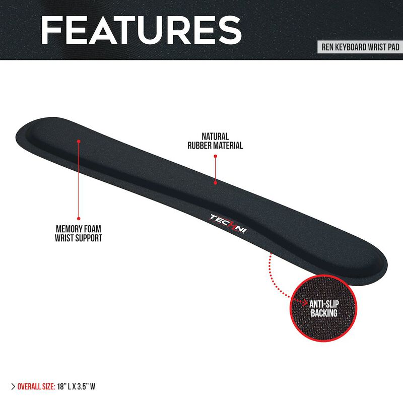 Techni Sport Keyboard Wrist Rest Pad