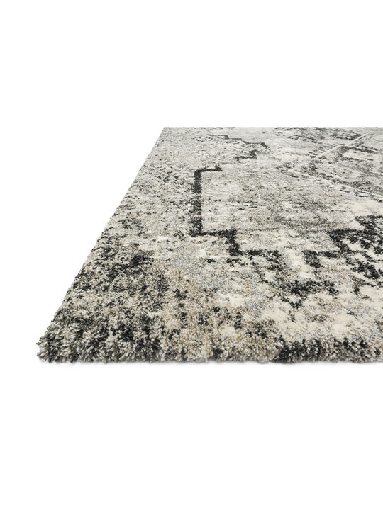Viera VR10 Grey/Black 3'10" x 5'7" Rug