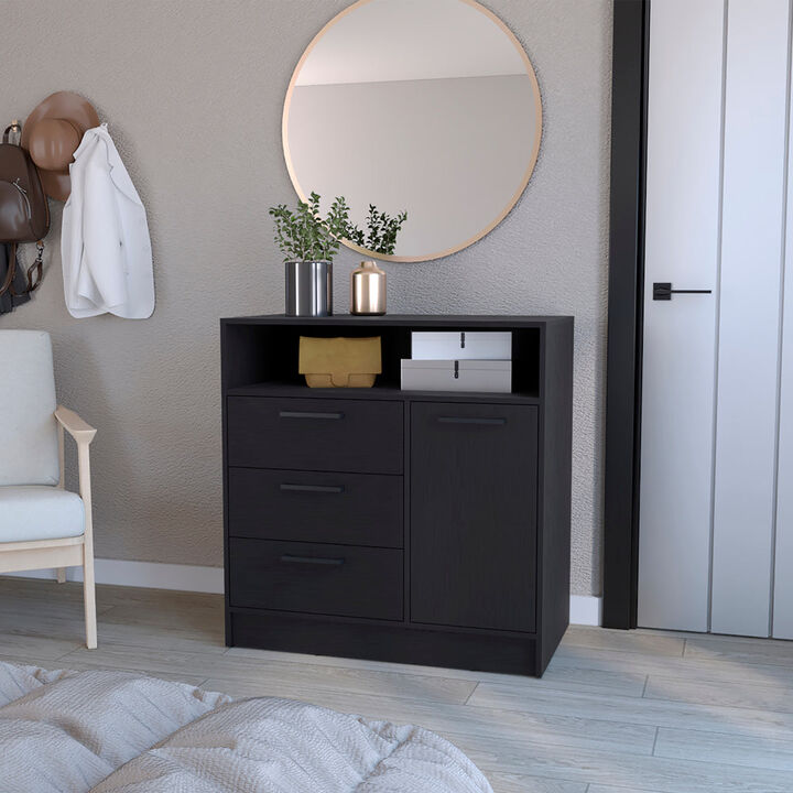 Drawer Dresser Torrey, Bedroom, Black
