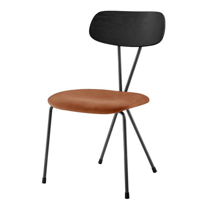 Elise PU Dining Side Chair, (Set of 4)