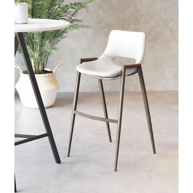 Belen Kox DesiWhite Bar Stool Set (Set of 2), Belen Kox