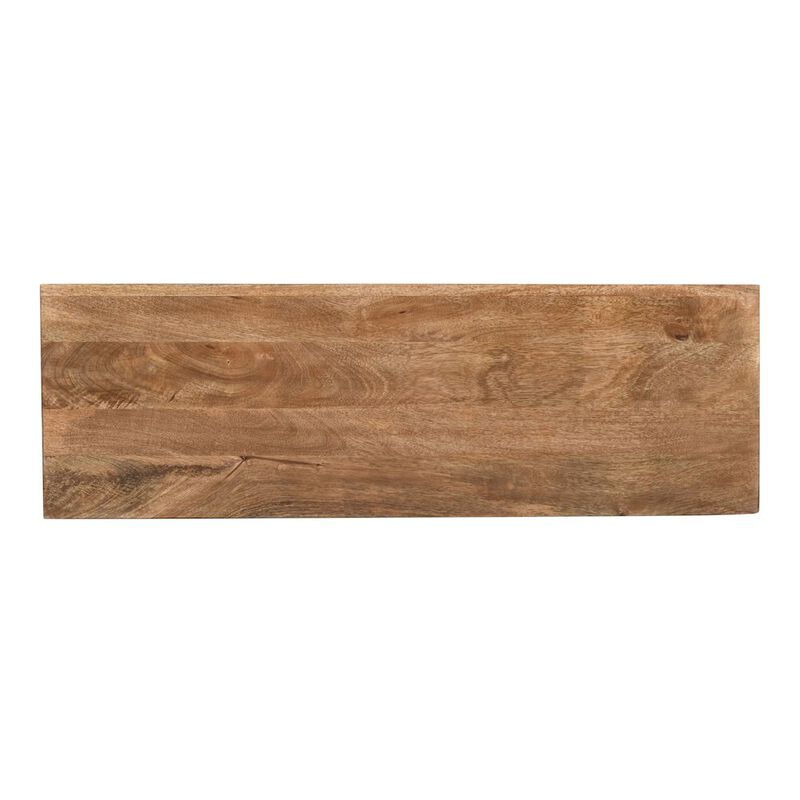 Jofran American Vintage Solid Wood Sofa Table with Apothecary Drawers