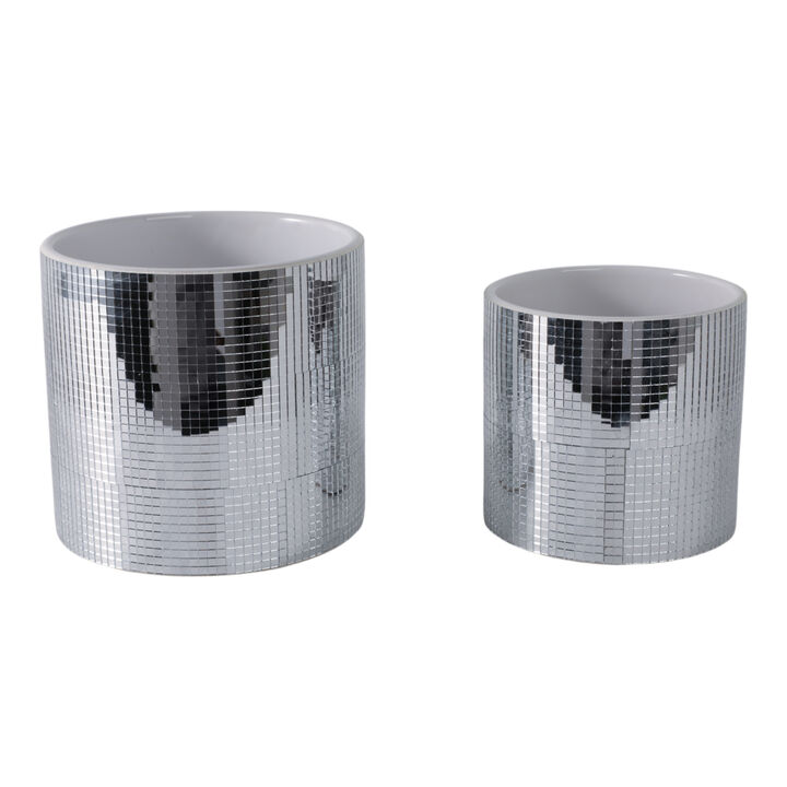 Disco Planter Set