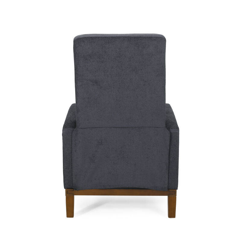 Merax Modern Wood Armchair Push Back Recliner