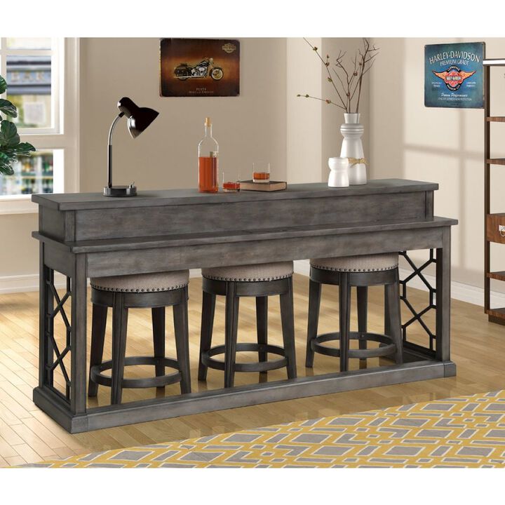 Parker House Furniture Parker House Sundance - Smokey Grey Swivel Stool