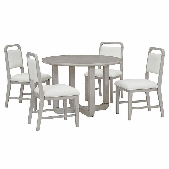 Merax 5-Piece Retro Dining Set