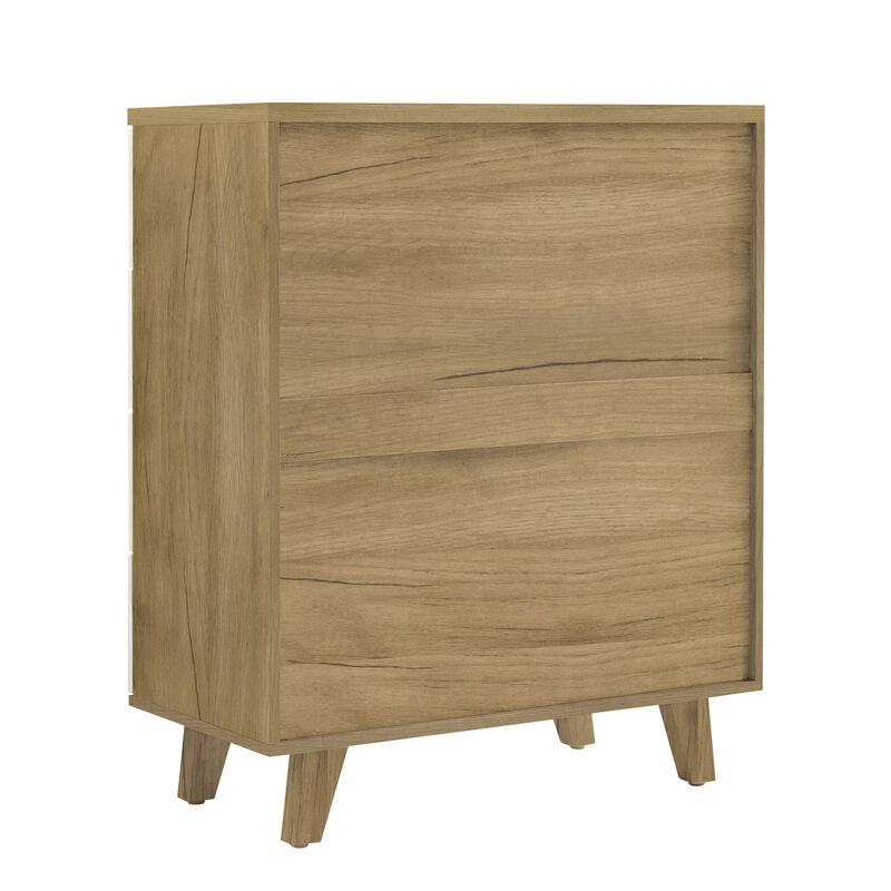Drawer Dresser Cabinet Bar Cabinet, Storge Cabinet, Solid Wood Handles And Foot Stand, Wood