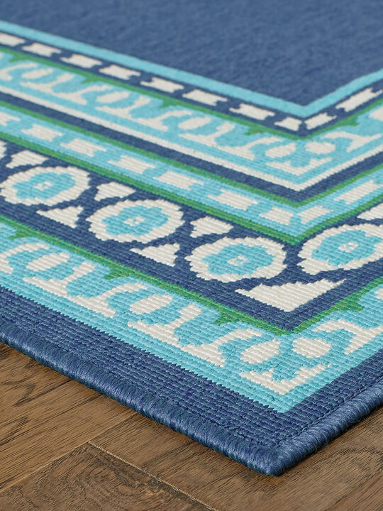 Meridian 5'3" x 7'6" Navy Rug