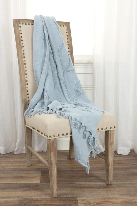 Light Blue 50" x 60" Throw Blanket