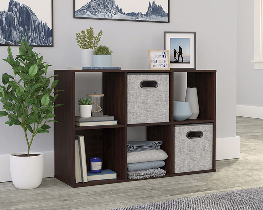 Sauder Select 6-Cube Organizer Storage Cubby