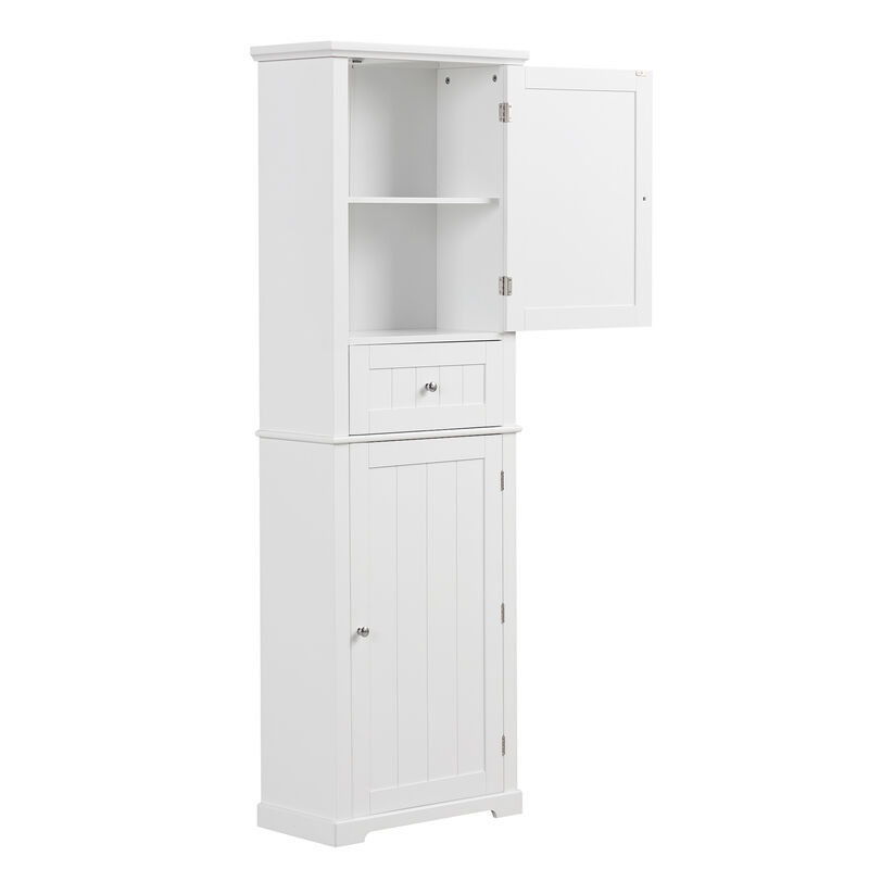 Merax Freestanding Storage Cabinet Bathroom Cabinet
