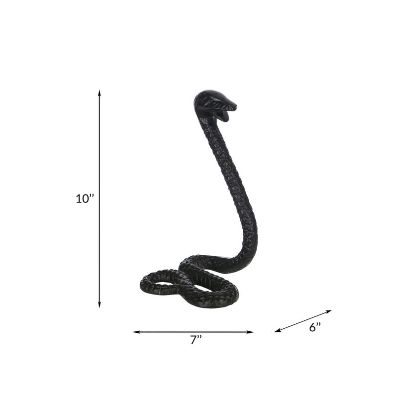Black Metal Snake