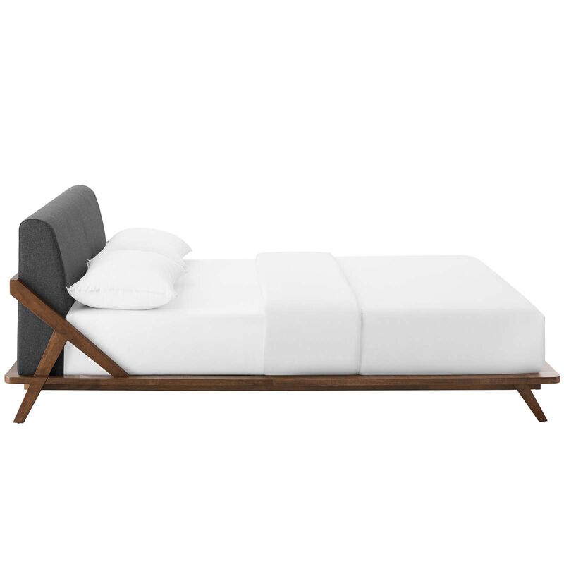 Modway - Luella Queen Upholstered Fabric Platform Bed
