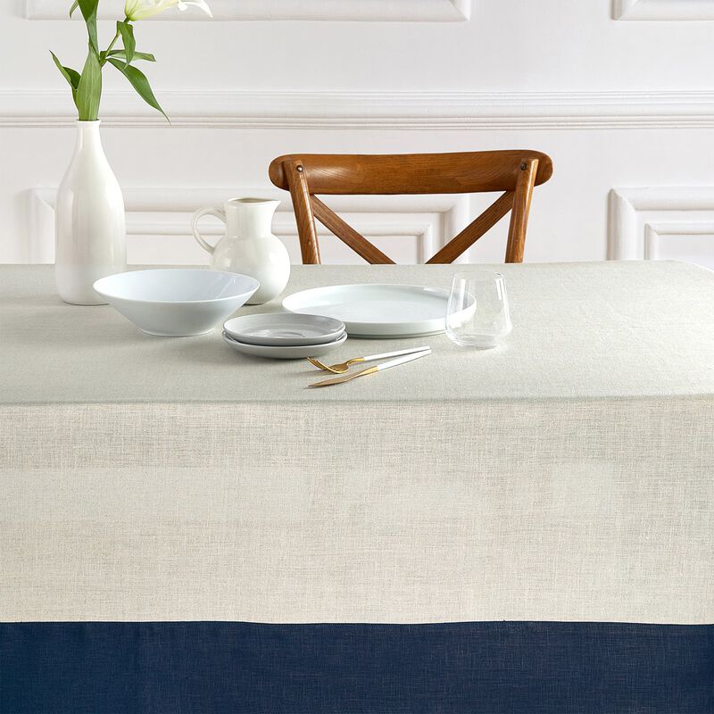 Solino Home 100% Pure Linen Tablecloth | Contempo