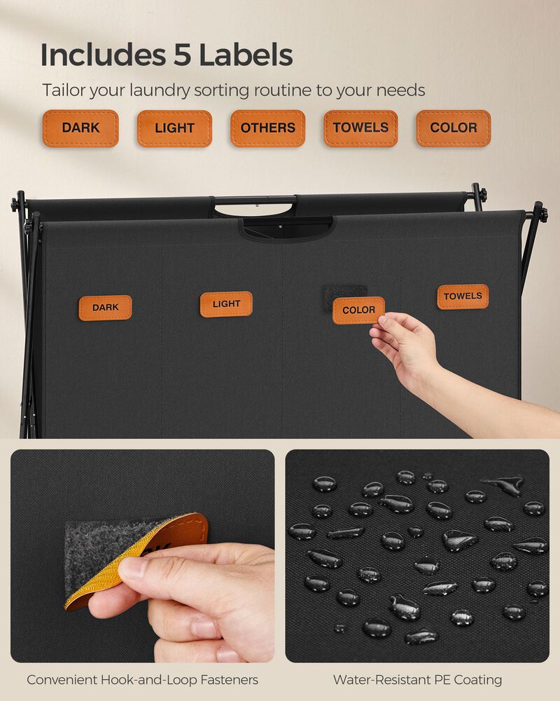 Collapsible Laundry Hamper and Basket – Stylish and Convenient Storage Solution