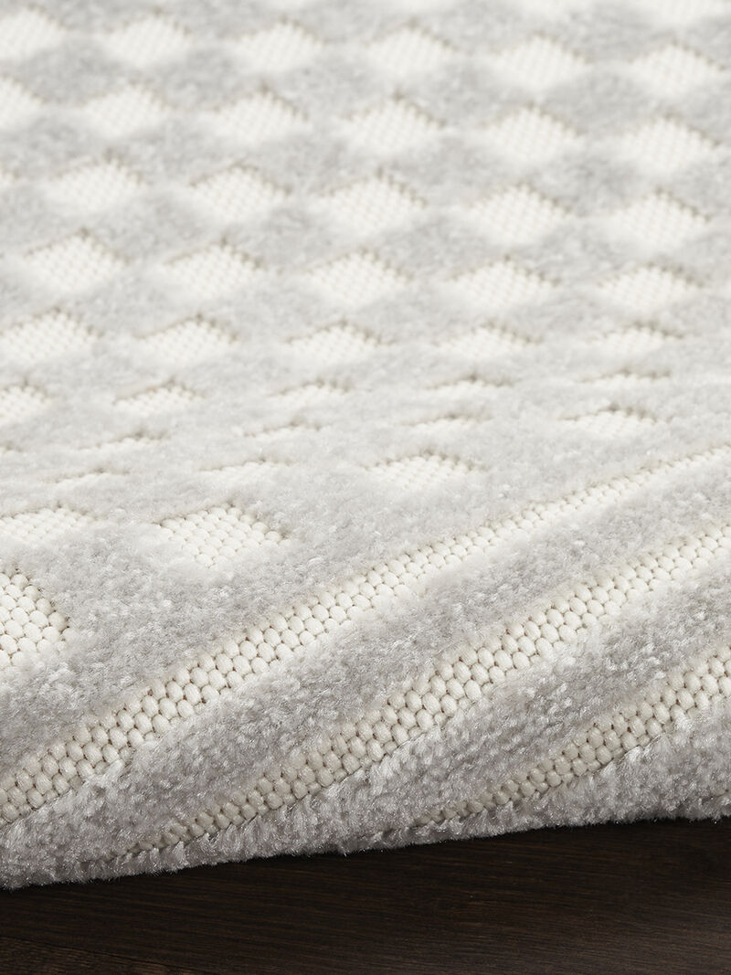 Care Free CAF02 Light Gray 7'10" x 9'10" Rug
