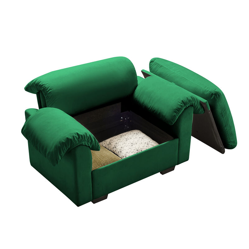 Merax  Upholstered Accent Single Sofa