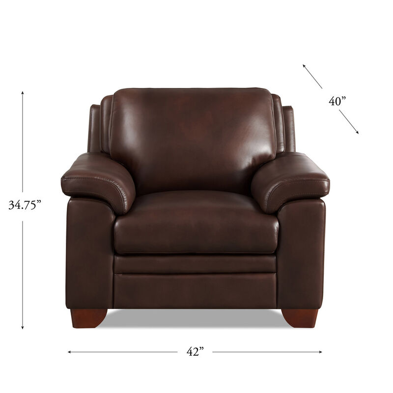 Magnum Top Grain Leather Chair