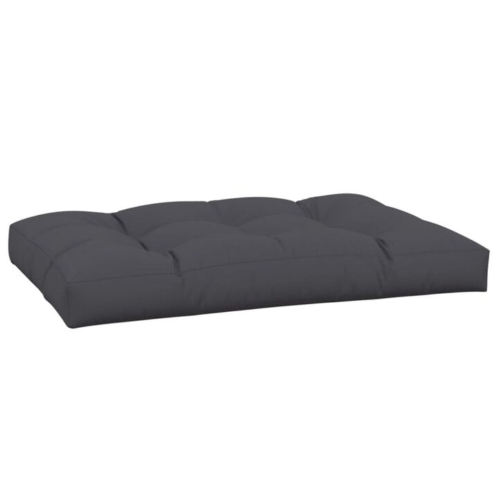 Keya Cushion for Bench, 31x47, Tufted Stitched Gray Outdoor Fabric - Benzara