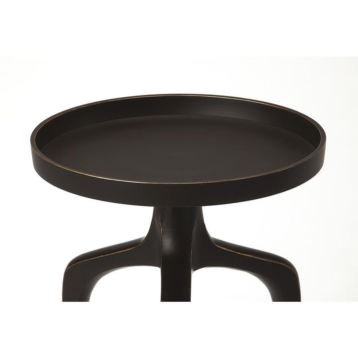 Tray Black Aluminum Side Tables, Belen Kox